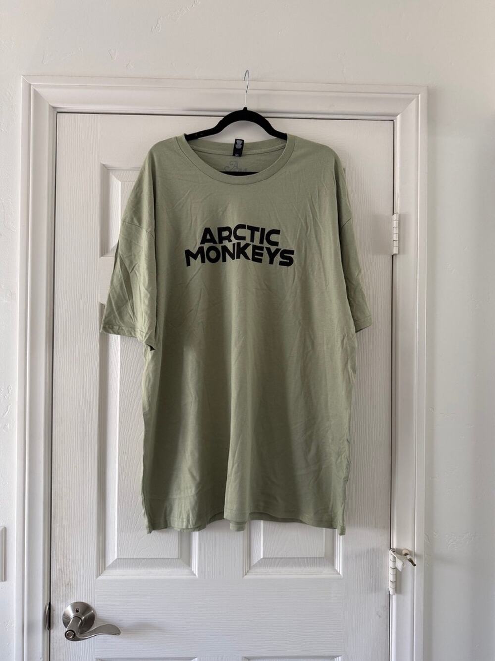 arctic monkeys army green 2023 north america tour band tee unisex size xxx-large